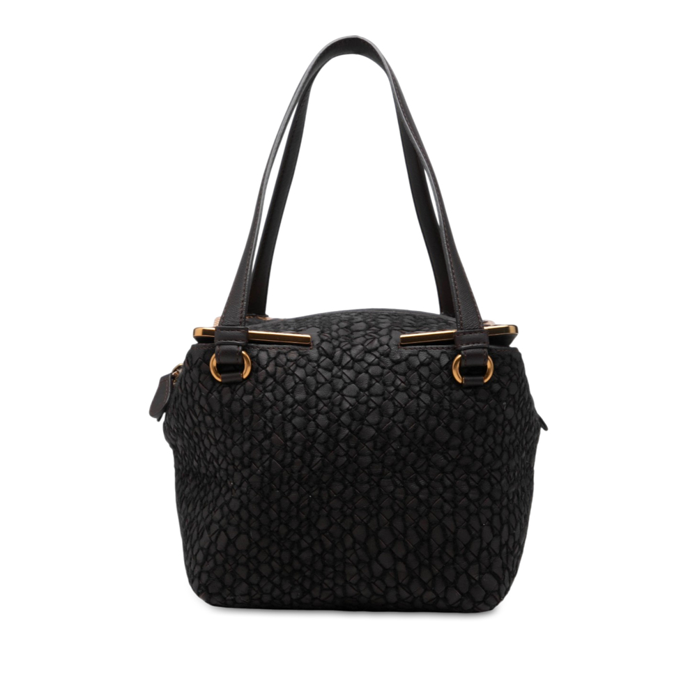 Pre-Loved Bottega Veneta Nappa Intrecciato Square Handbag